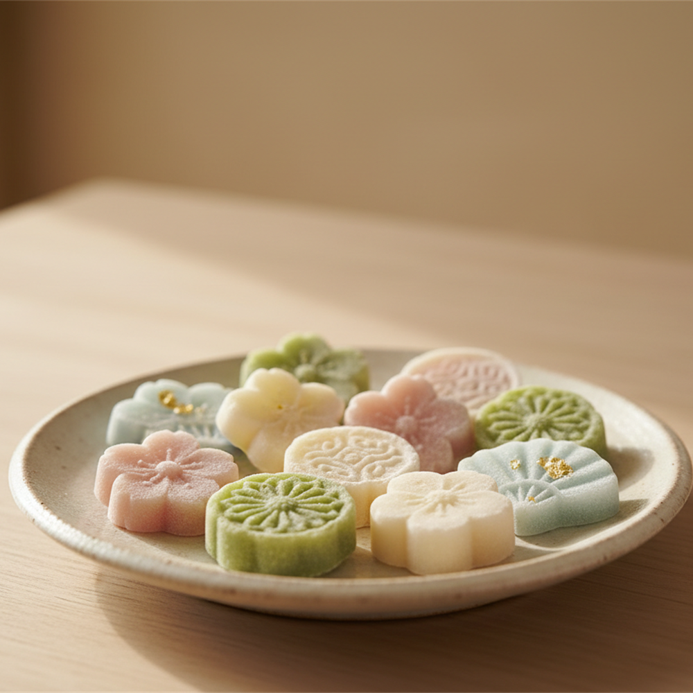 和三盆の干菓子